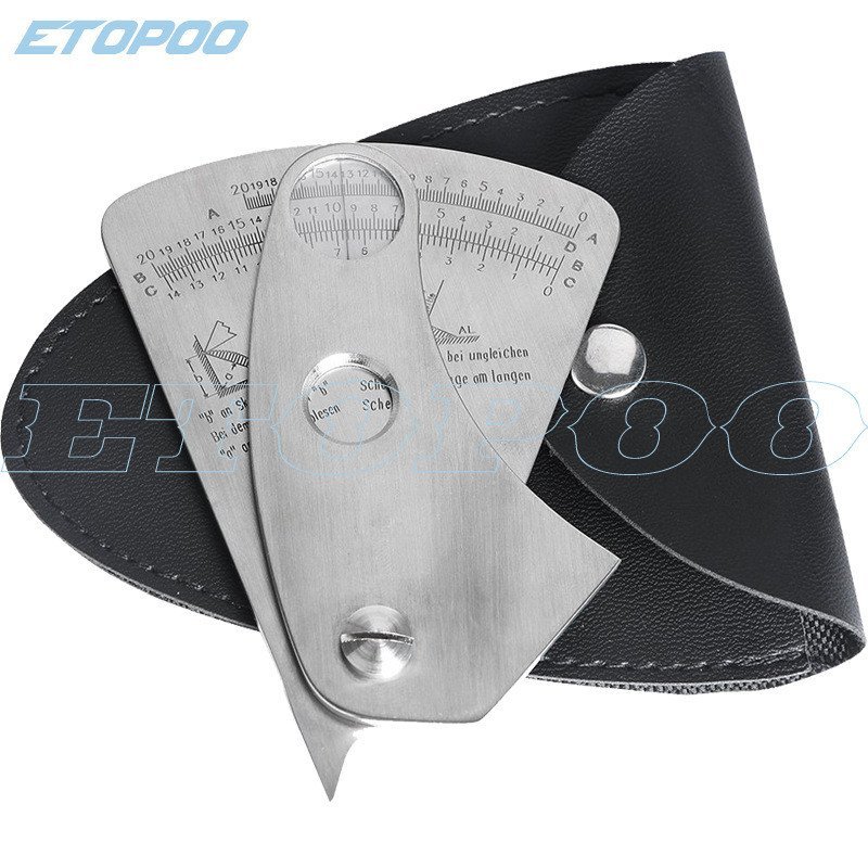 Hobbit Genuine Fan-shaped Ruler Weld Seam Gauge Seltor weld gauge Weld ...