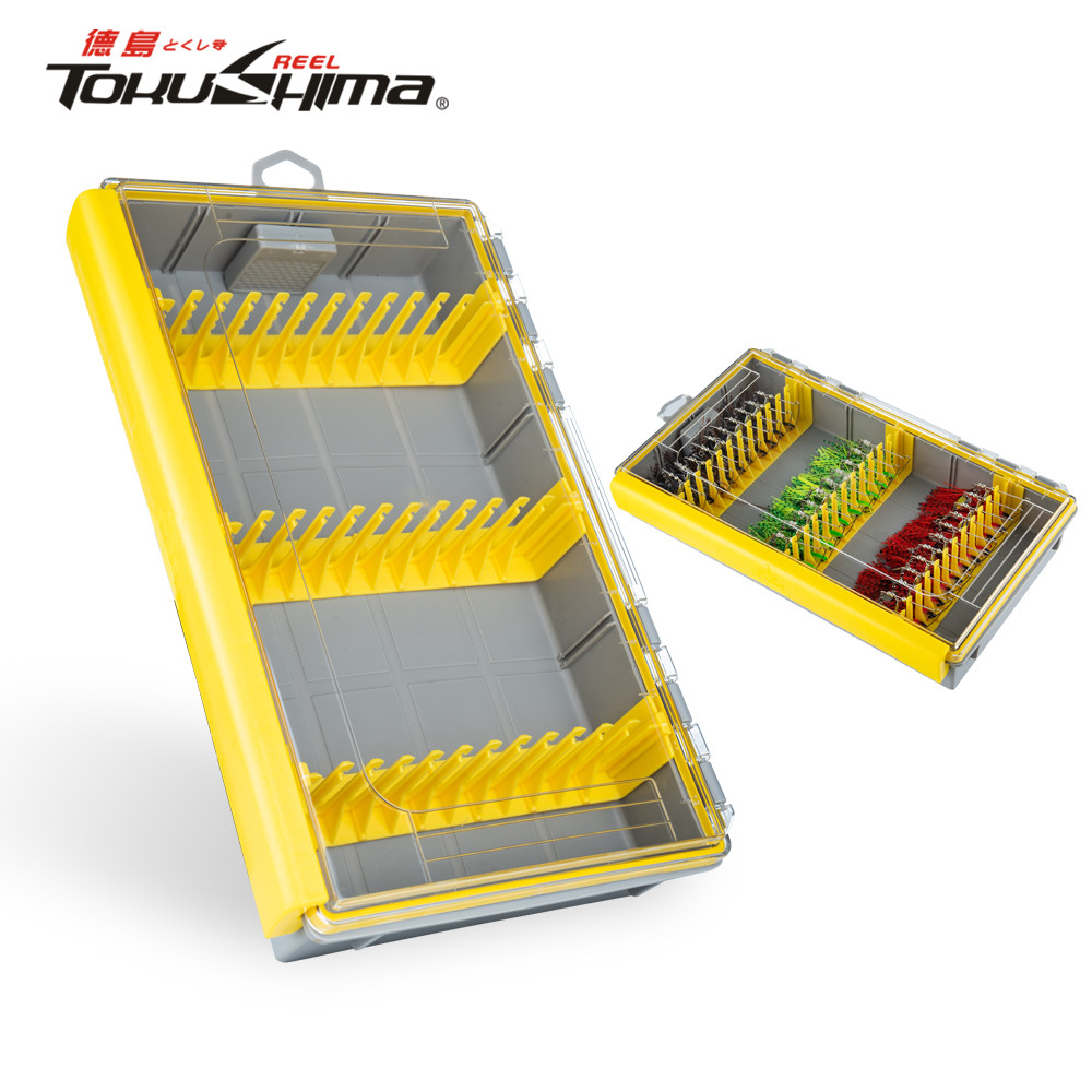 Fishing Tackle Box Rust-Resistant and Waterproof Jig Box with ...