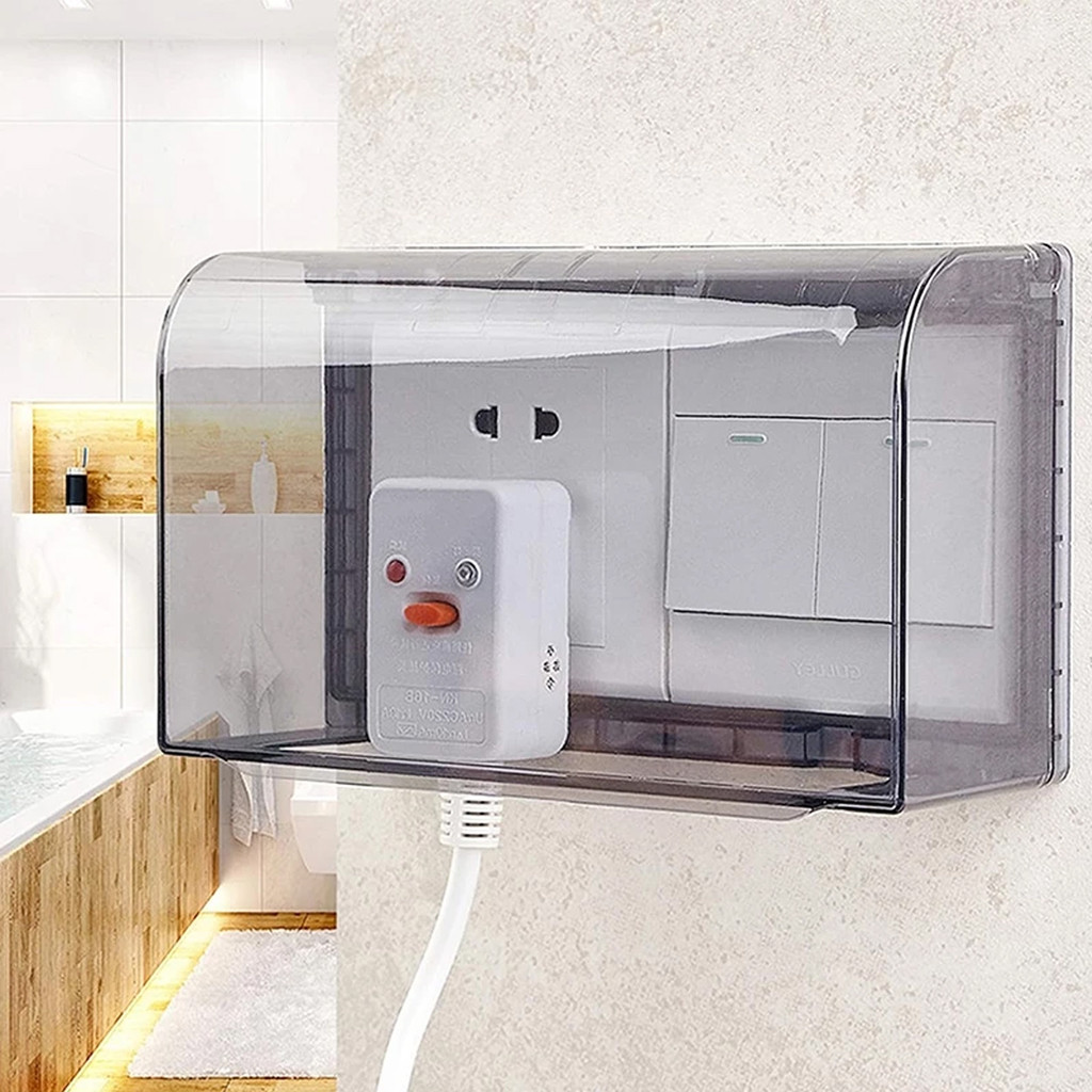 Socket Protector Waterproof Electric Plug Outlet Cover Socket Box ...