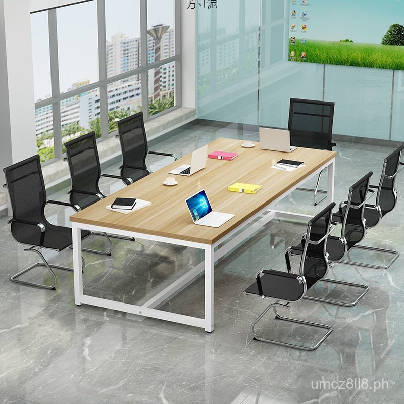 Conference Table Rectangular Packing Desk Mobile Simple Modern Staff ...