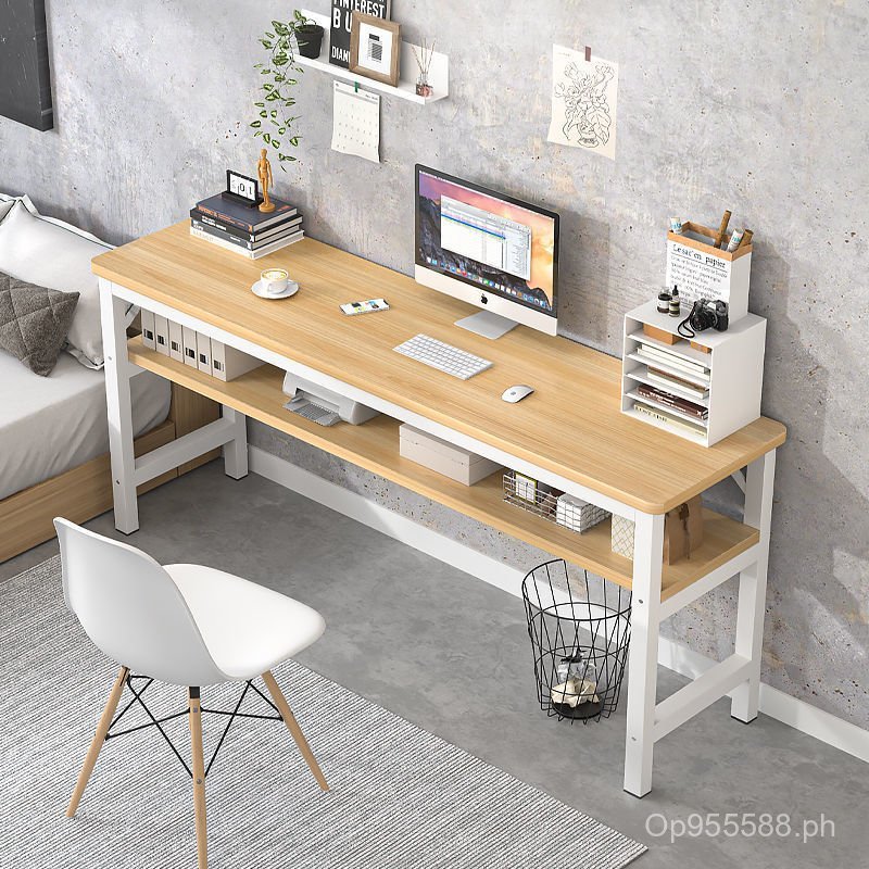 Bedroom Desk Office Study Desk Computer Desk Narrow Desk Table ...