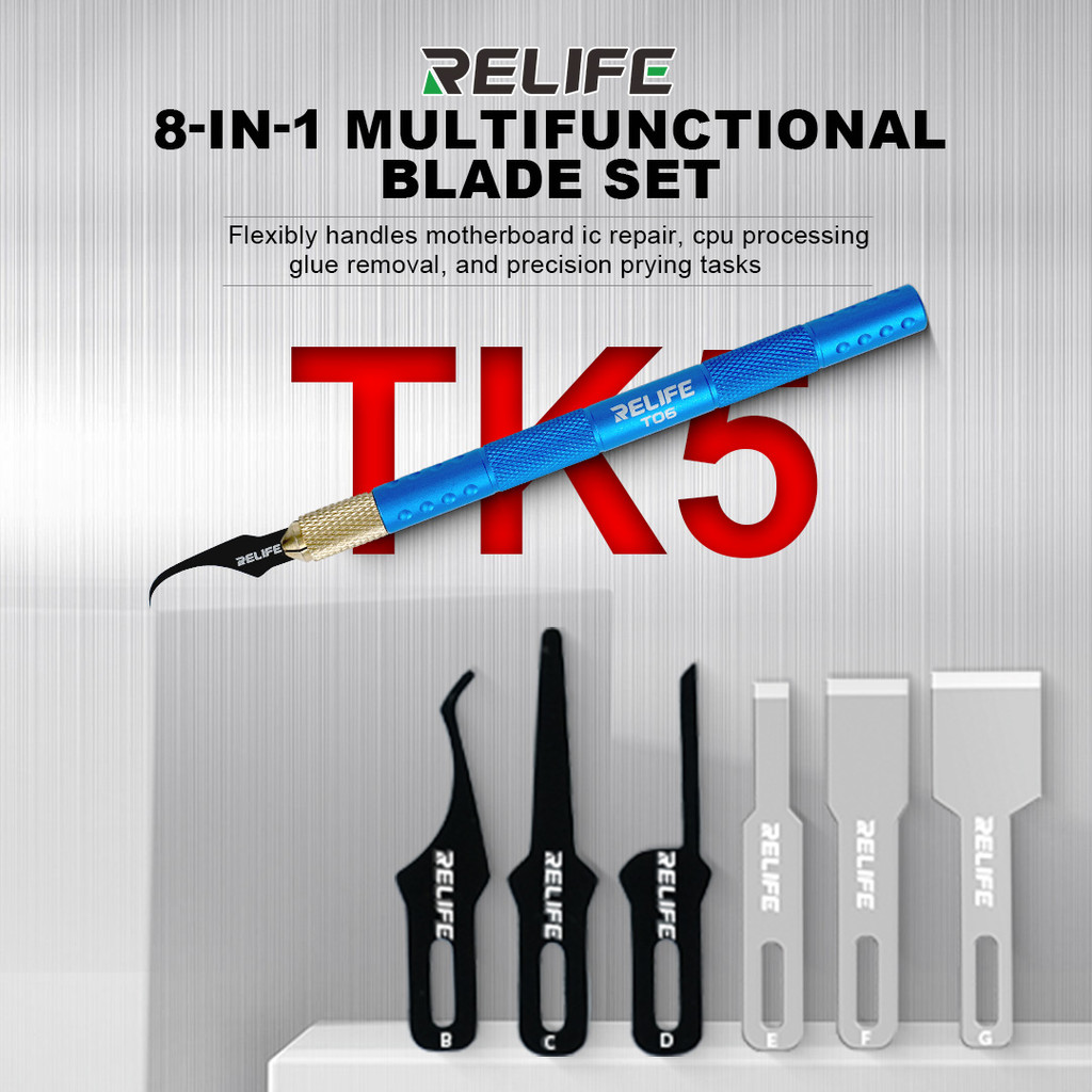 RELIFE TK5 8-in-1 Blade Set - Multifunctional Tool for Mobile ...