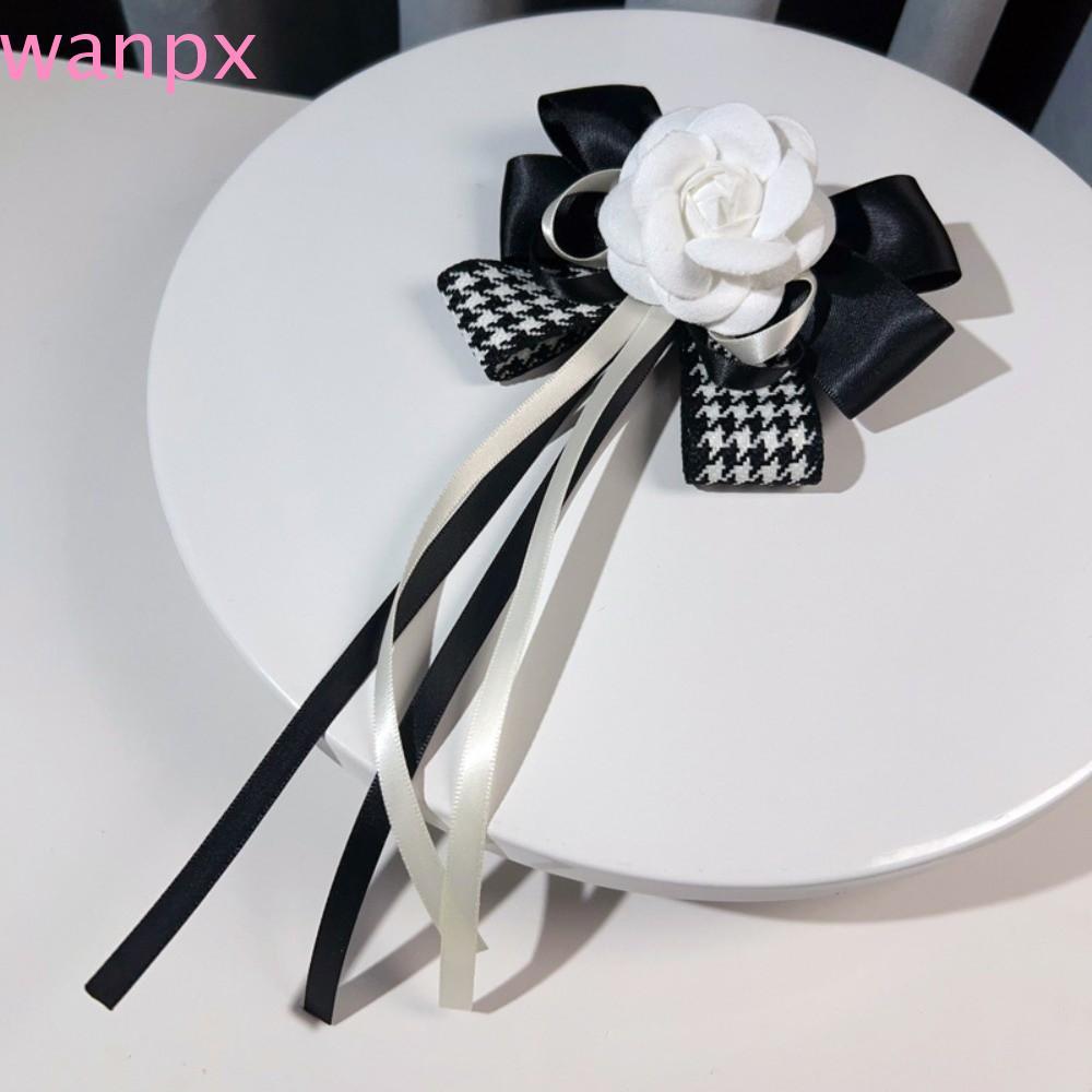 WANPX Black Ribbon Pin, Awareness Melanoma Cancer Black Bow Brooch Pin ...