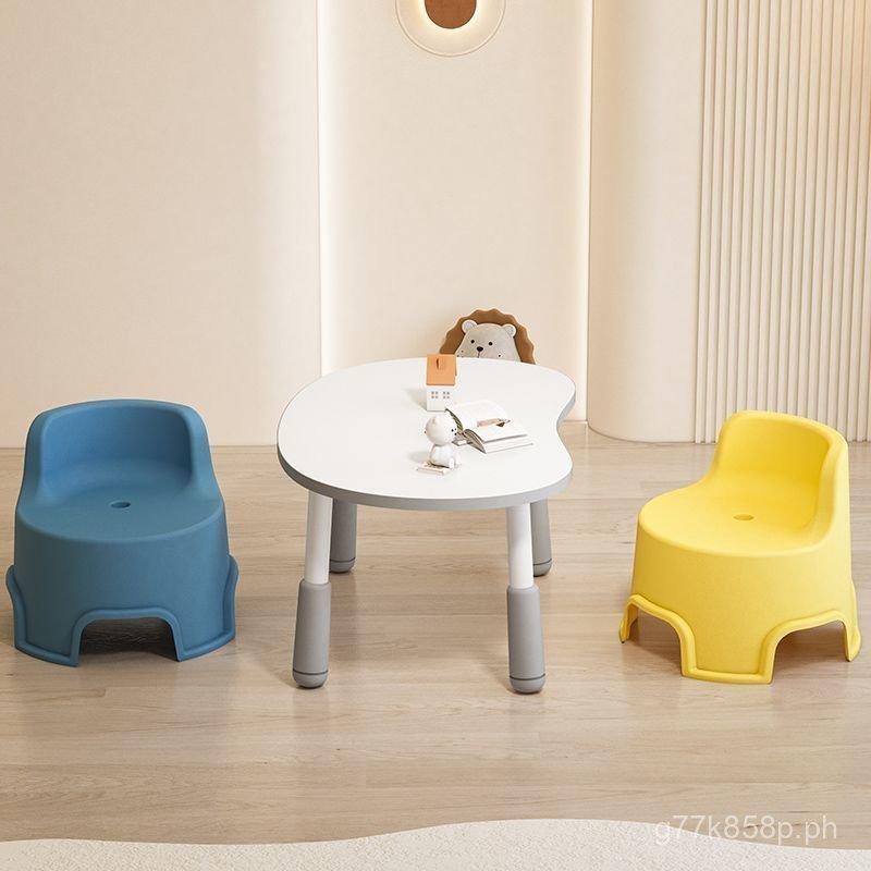 Children's Peanut Desk Baby Learning Desk Infant Desk Adjustable Height ...