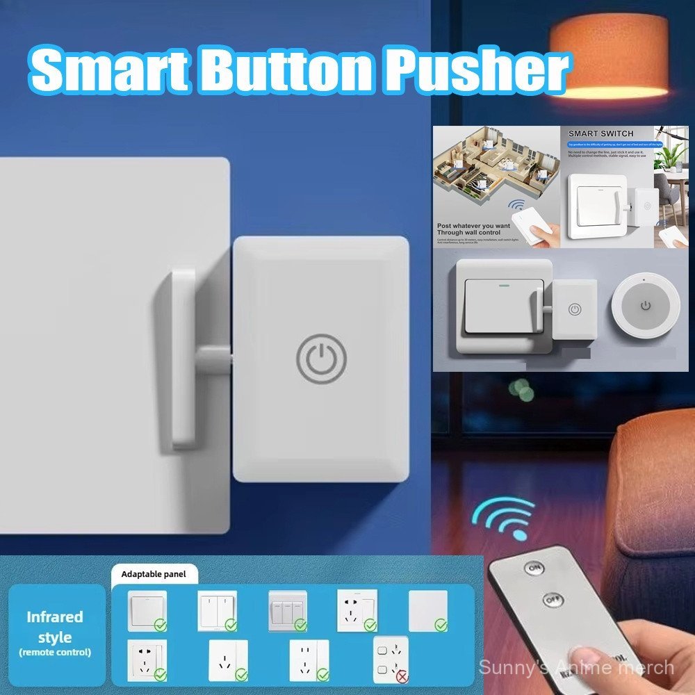 Smart Wireless Button Pusher Infrared/RF Remote Control Switch for ...