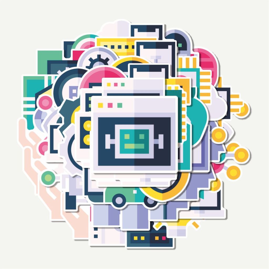Sticker Pack Artificial Intelligence Stickers | TUMBLR Sticker | LAPTOP ...