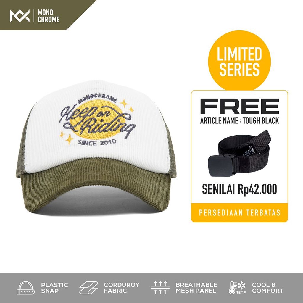 Monochrome Men's Mesh Hat Distro Premium Trucker Hat Twill Hat Outdoor ...