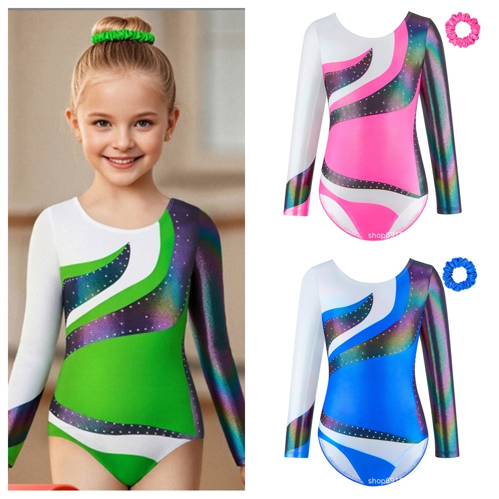 Gymnastics Leotards For Kids Gitl One piece Gymnastics Performance 
