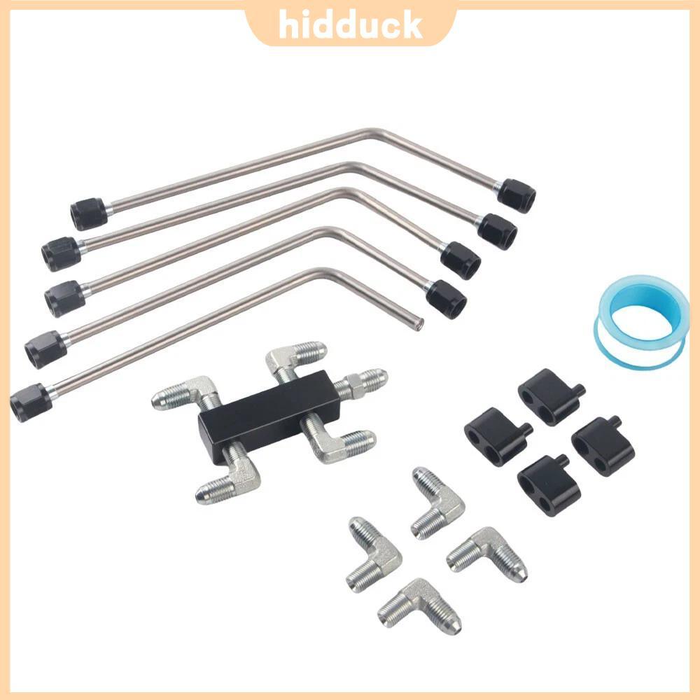 Fuel Brake Line Stainless Steel 4 Corner Complete Steam Port Kit ...