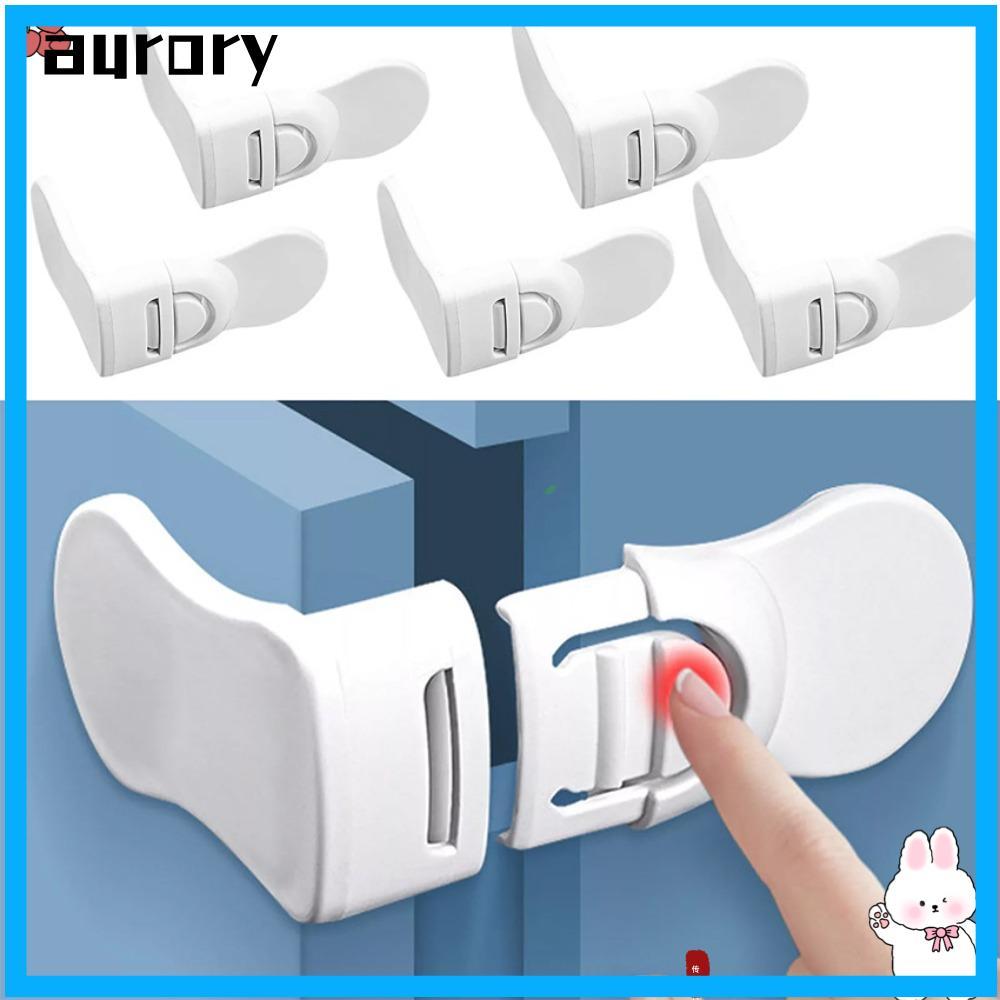 AURORY 5PCS Baby Safety Locks, Anti-Pinching Hand Children Protection ...