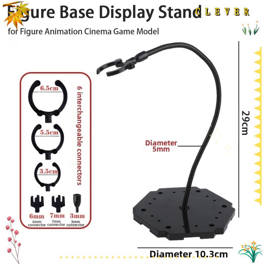 CLEVERHD Anime Figure Stand, Snake Tube PVC Figure Base Display Stand ...