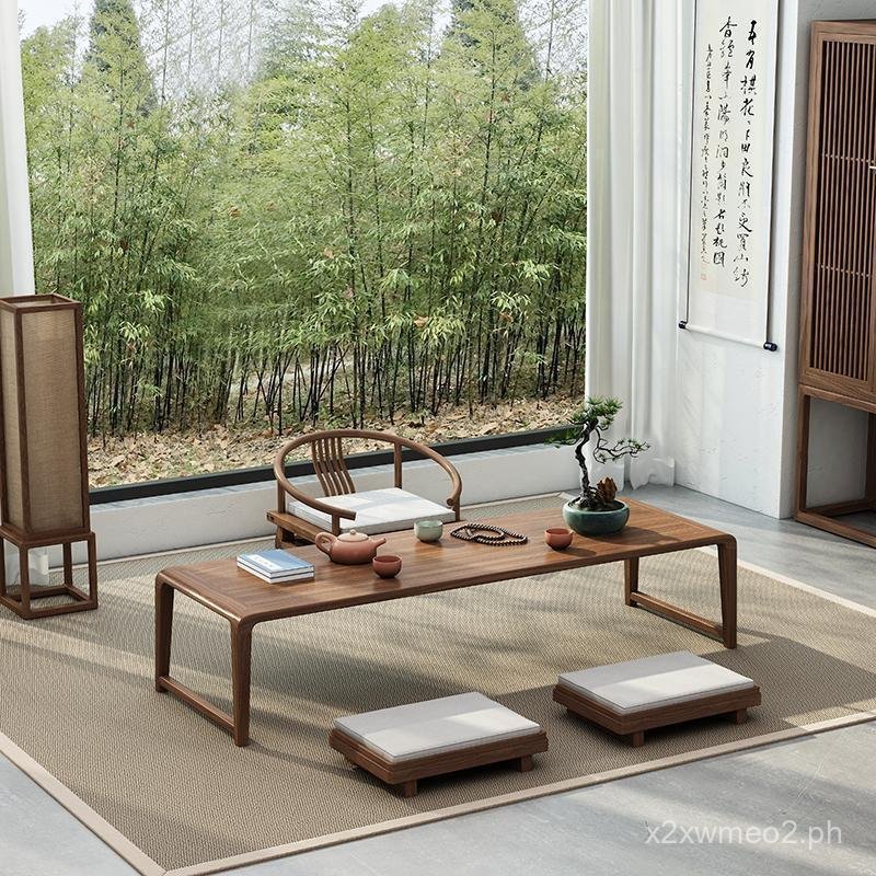 Zen Style Tatami Tea Table Tea Desk Solid Wood Small Table Bay Window ...