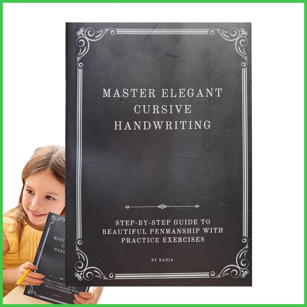 Learn Cursive Handwriting Workbook Cursive Learning Penmanship Workbook ...
