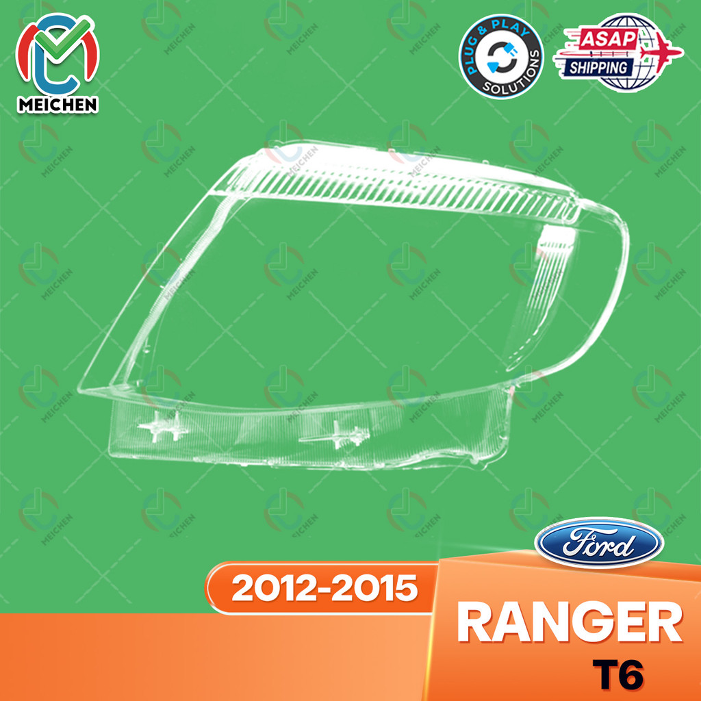 FORD RANGER T6 12-15 headlamp cover headlight cover headlight lens ...