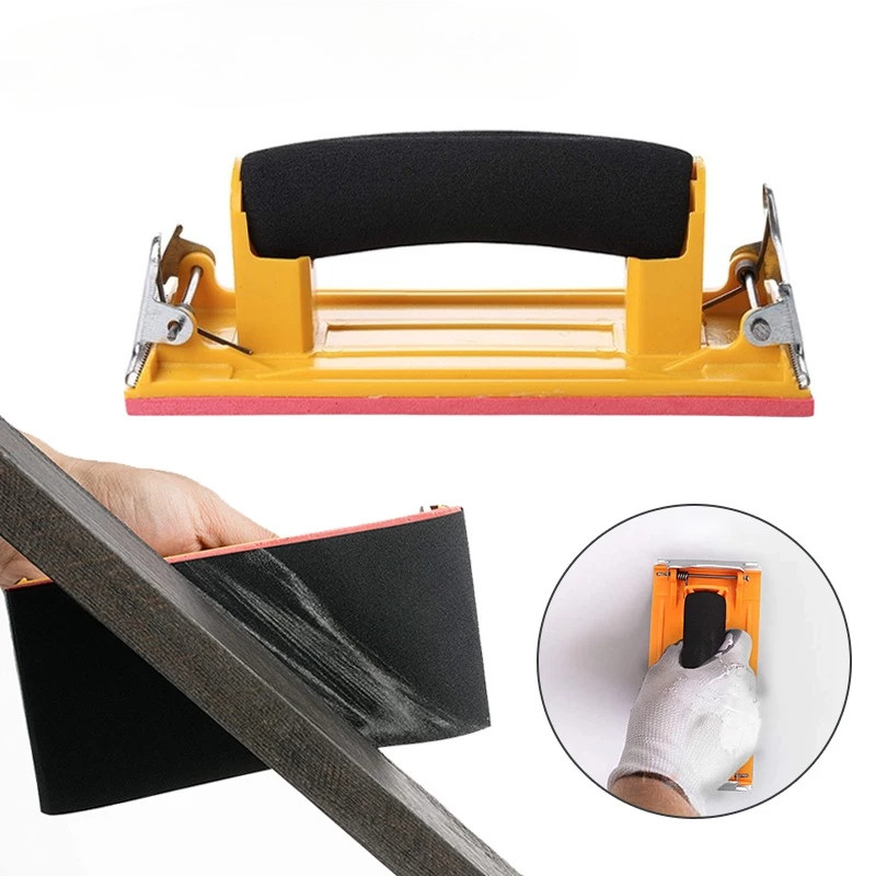 Handheld Sand Paper Holder Hand Tool Sanding & Polishing Wall And Floor ...