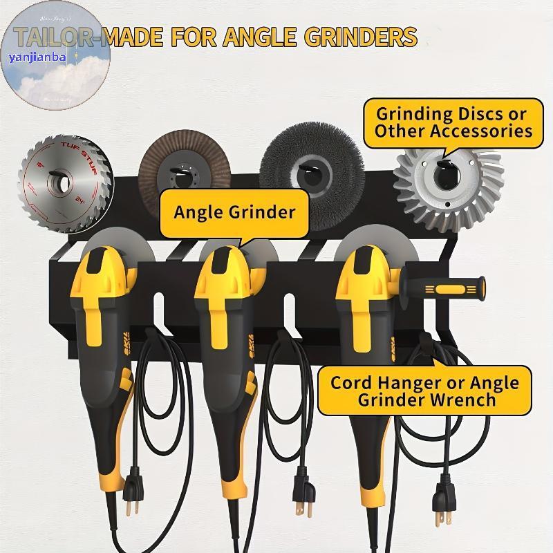 YANCA Wall Mount Angle Grinder Holder Angle Grinder Stand Angle Grinder ...