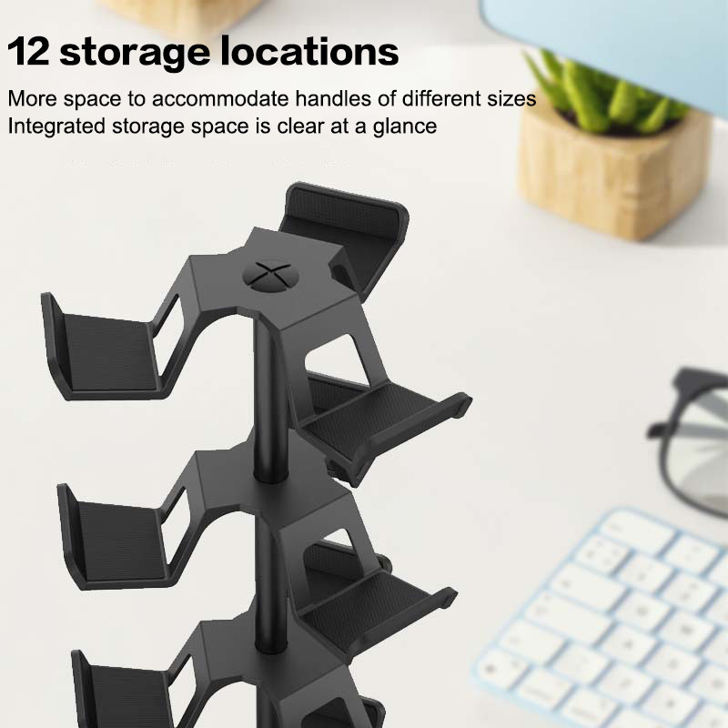 TEGAT 3-Tier Game Controller Stand, Holds 12 Controllers, ck Controller ...