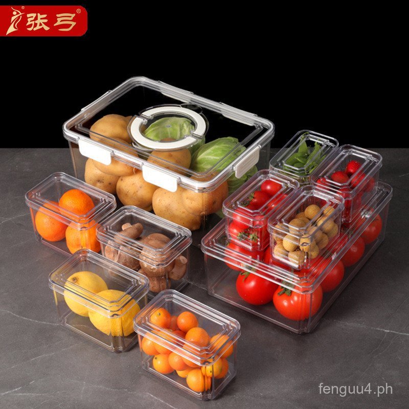 Fresh-keeping Box Food-grade Refrigerator Special Storage Box with Lid ...