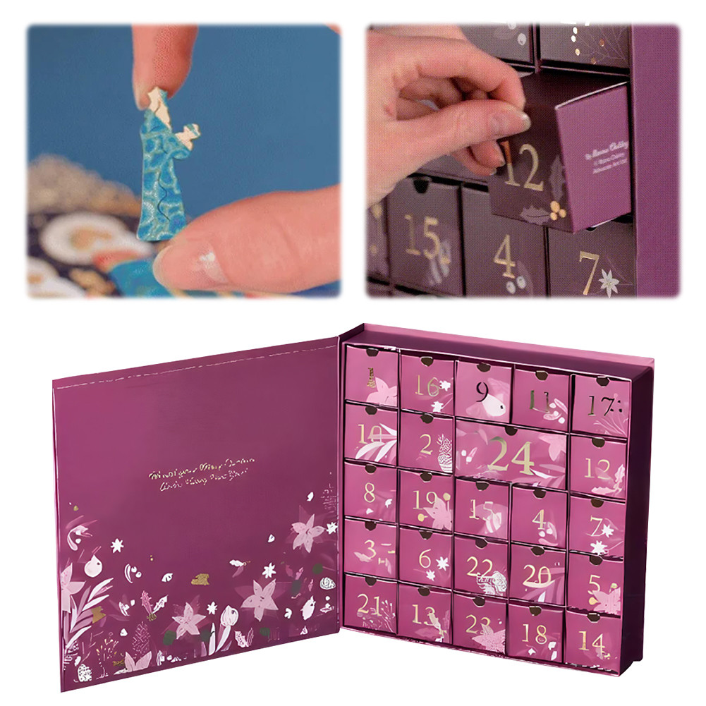 Advent Calendar 2025 Christmas Puzzles 24 Days Christmas Countdown ...