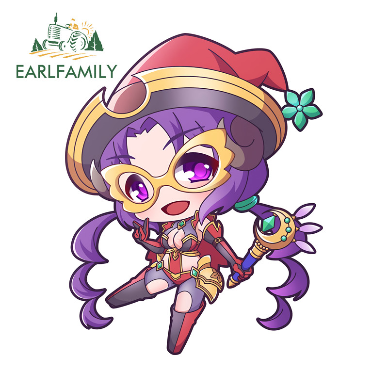 EARLFAMILY Re Dive Princess Connect Car Sticker Personality Occlusion ...