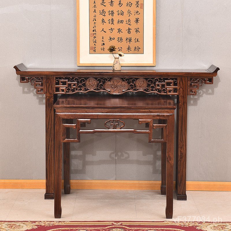 Case Combination Offering Table Antique Ming and Qing Dynasty Hall ...