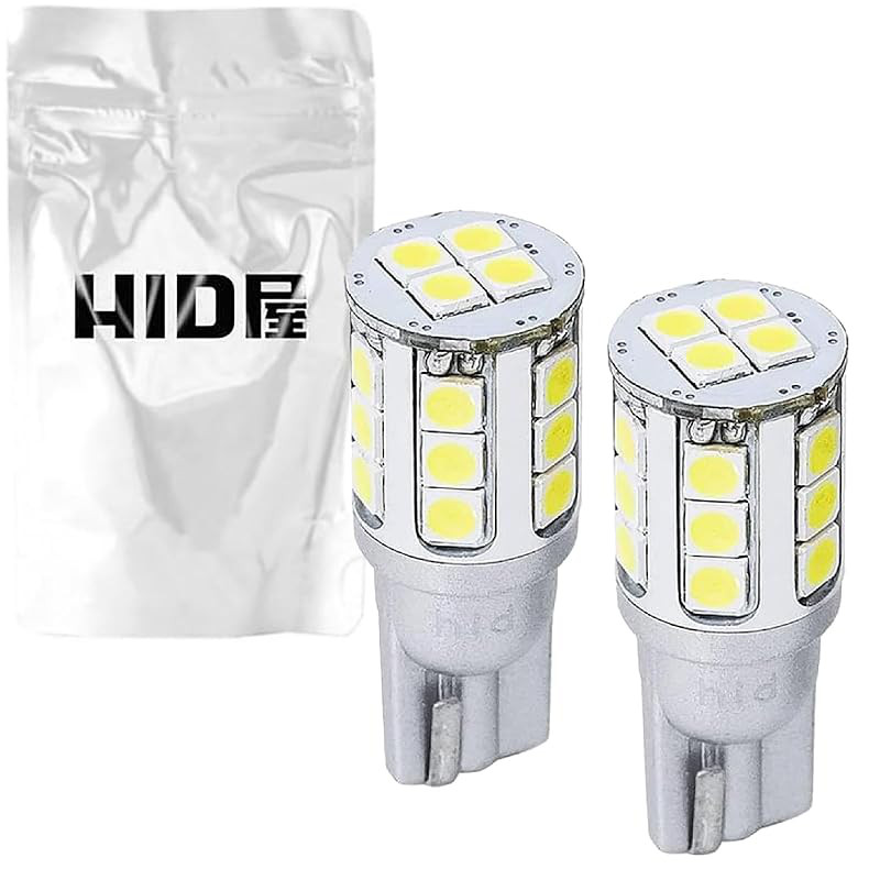 HID屋 T10 High-Lumen LED Position Lamp - Set of 2 (6500K / 8000K Options ...