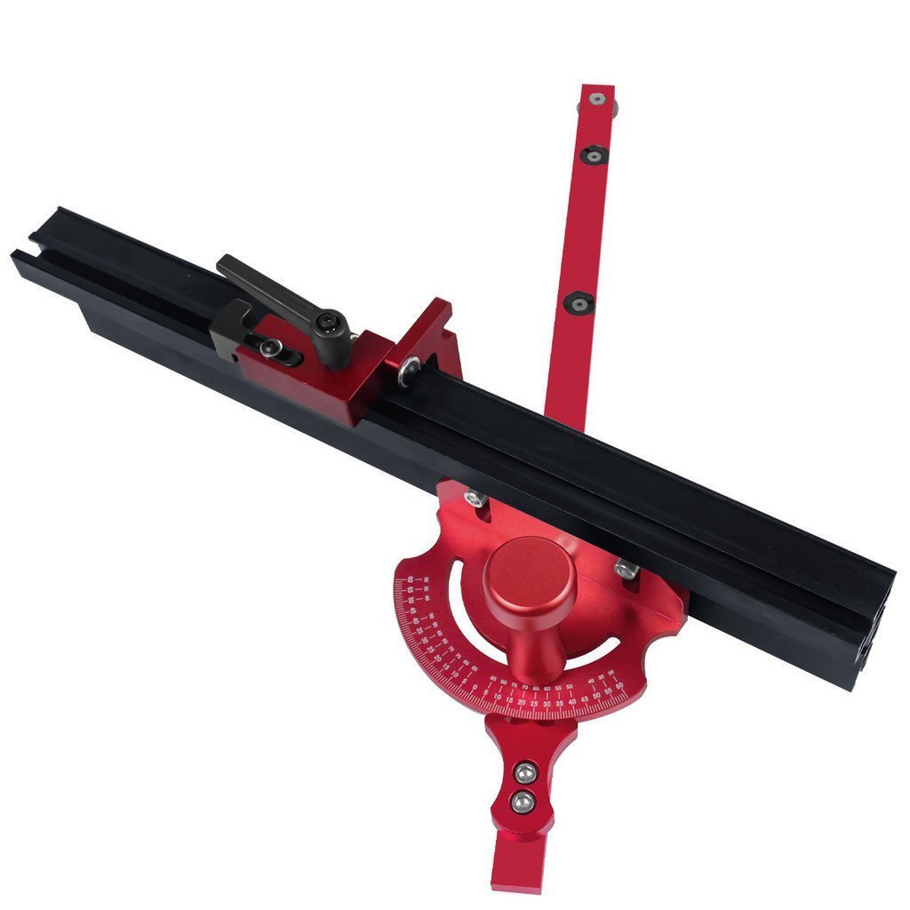 New Upgrade Push Handle Woodworking Adjustable Backing Table Saw ...