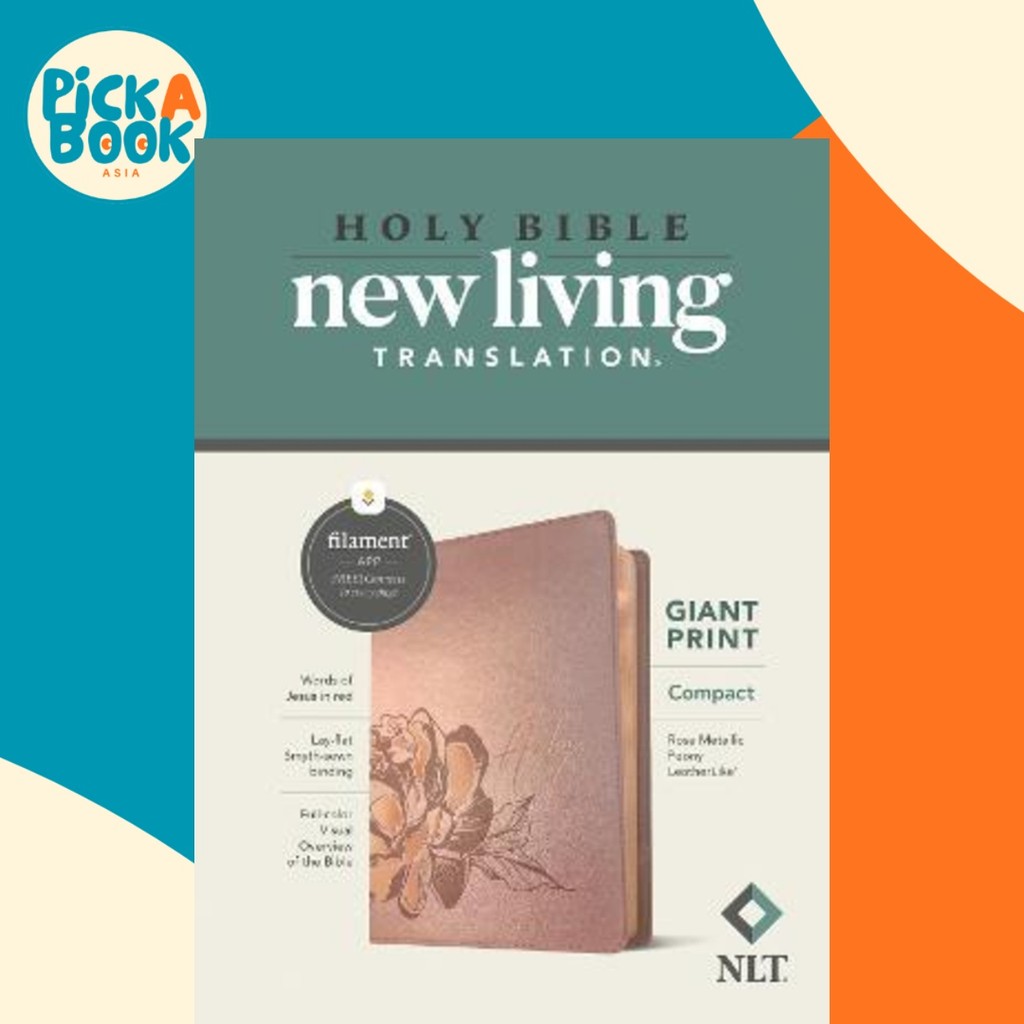  NLT Compact Giant Print Bible, Filament Enabled Edition (