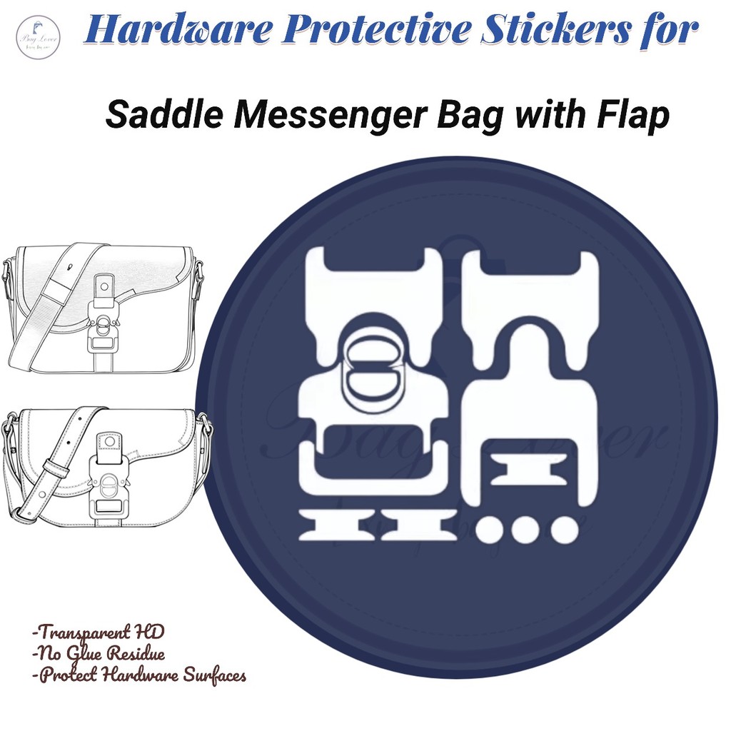 Bag Lover | Hardware Protection Sticker For Saddle Messenger Bag with ...