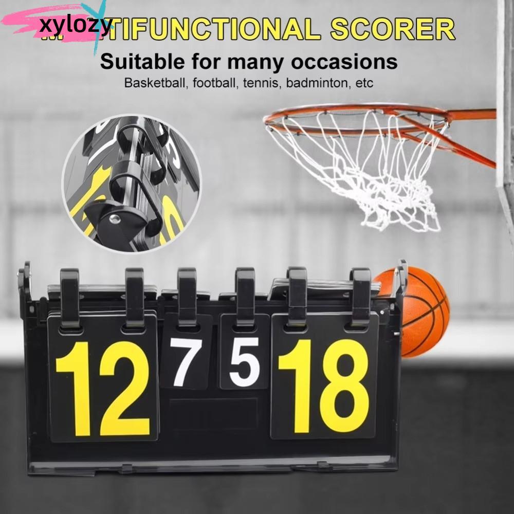 XYLOZY Exercise Scoreboard, Flip Design 4-Digit Digital Tabletop ...