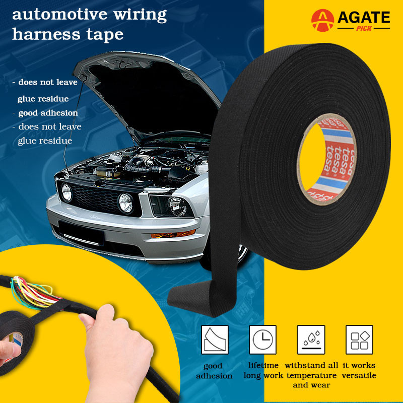 15 Meter Automotive Wiring Harness Tape High Temperature Resistance ...