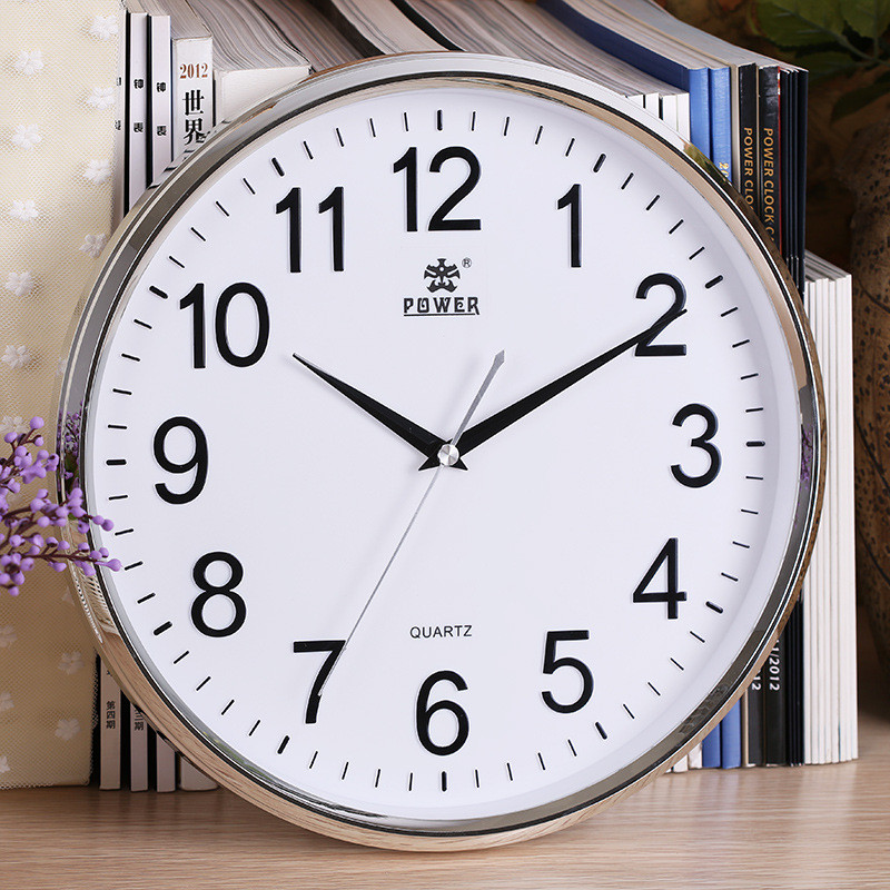 Overlord Clock Round Living Room Clock Bedroom Simple Wall Clock ...