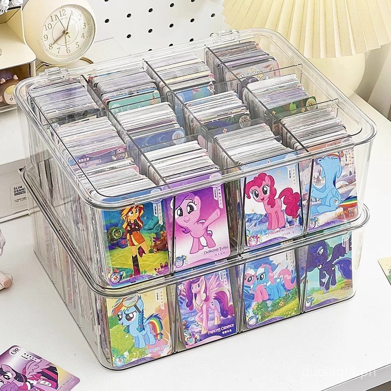 My Little Pony Card Holder Flash Card Desktop Organizer Storage Card ...