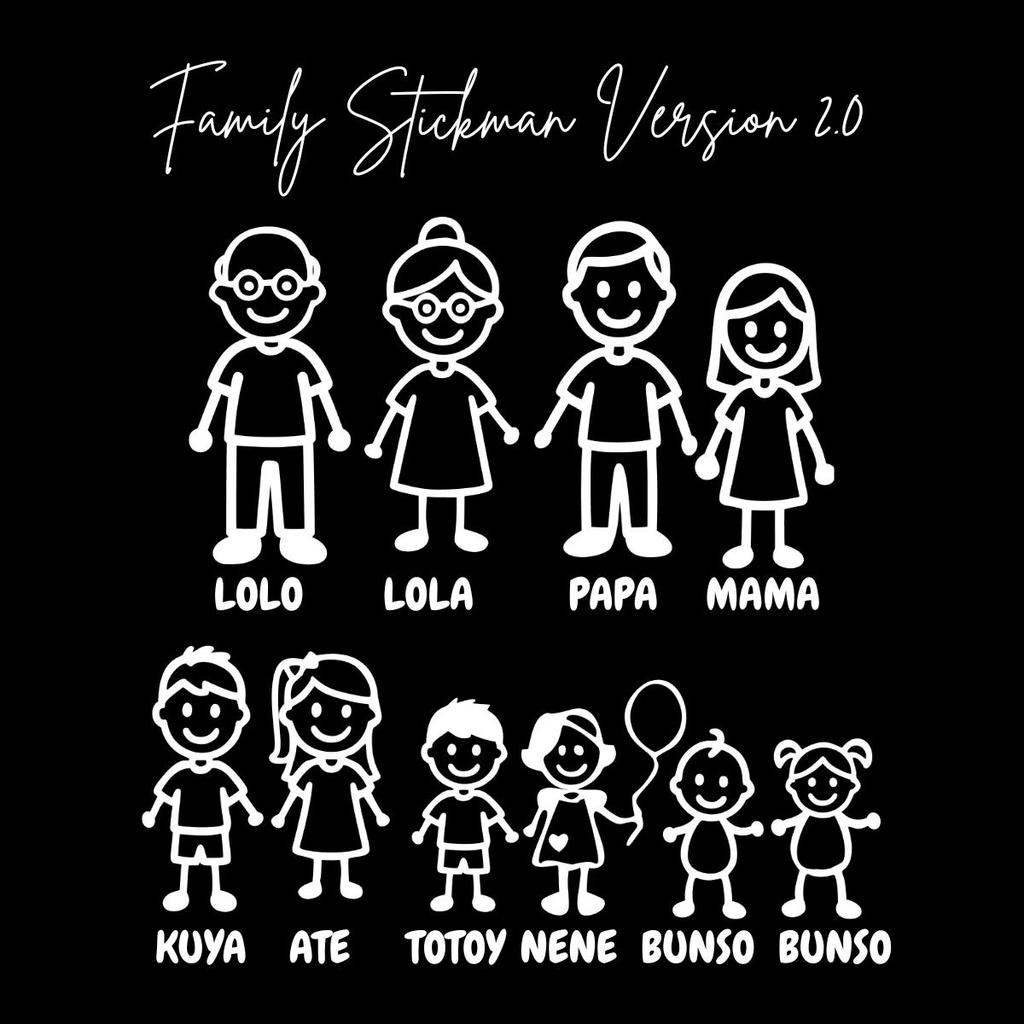 Shop car sticker family for Sale on Shopee Philippines