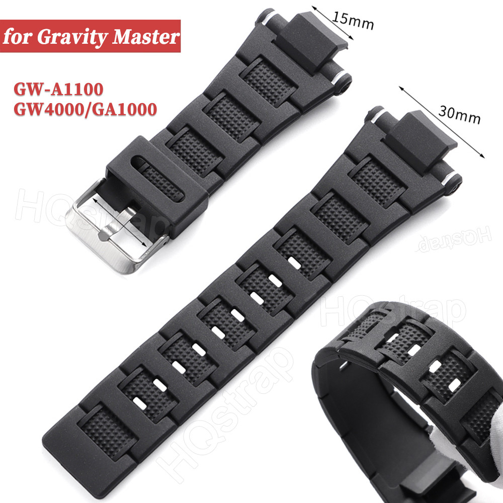 Resin Watch Strap for Casio for G-Shock 15mm*30mm Gravity Master Series ...