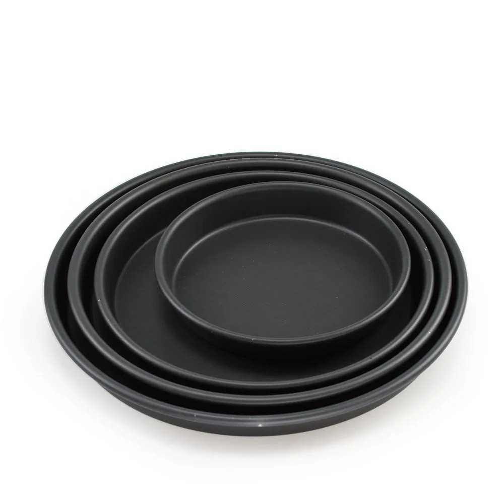 Aluminum Alloy Non-stick Pizza Pan Round Pizza Oven Tray Deep Round Pan ...
