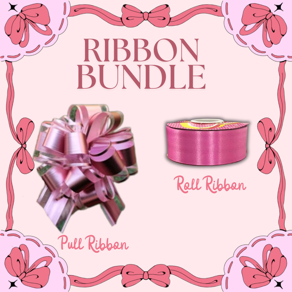 Ph Crafts 2pcs Ribbon Combo – Pull Ribbon + Roll Ribbon | Shopee ...