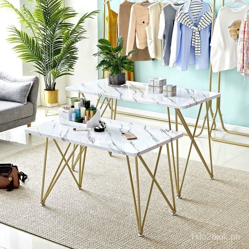 Clothing Store Table Display Center Table Work Table Middle Placement ...