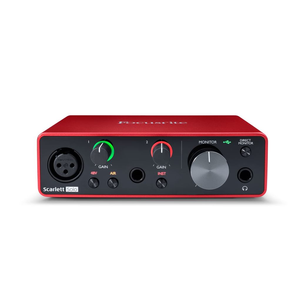 Focusrite Focus Light Audio Interface 2 In2 Out 24bit192kHz Scarlett ...
