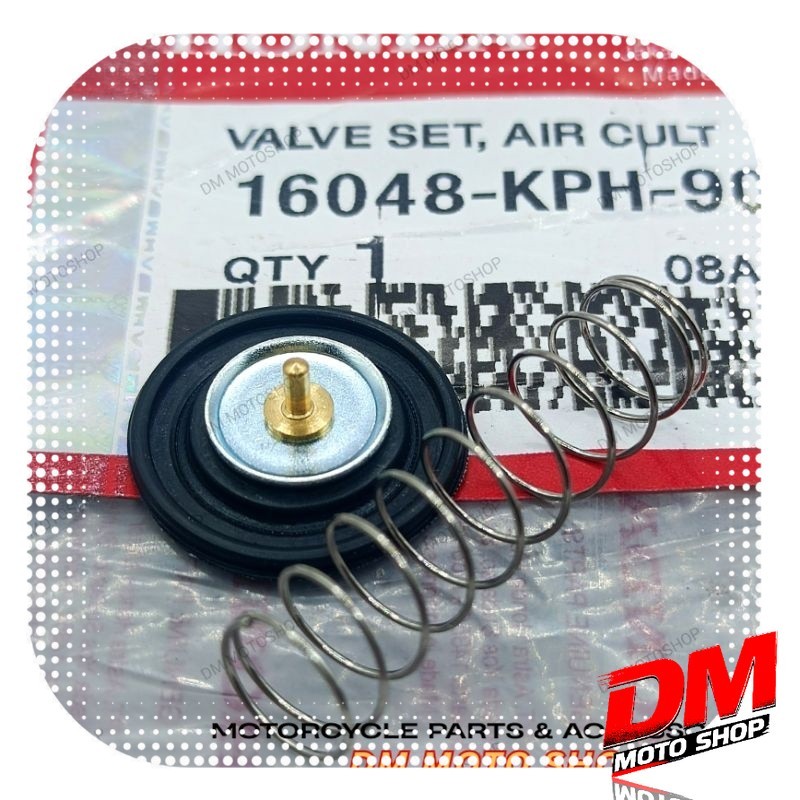 Honda Wave Supra X Carb Repair Kit - Air Cut Valve Carburetor Membrane ...
