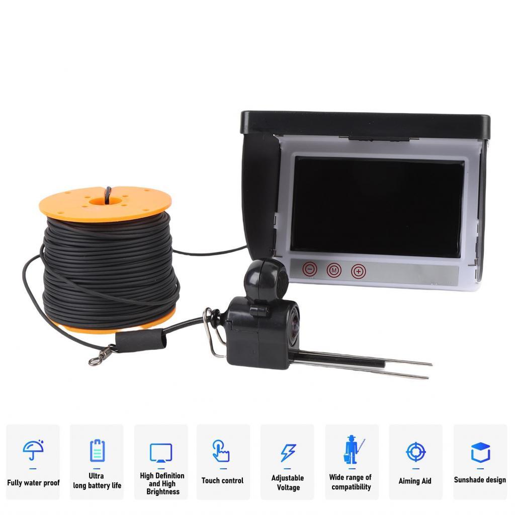 Underwater Fishing Camera 5MP 1080P Water Proof 4.3 Inch for Raft ...