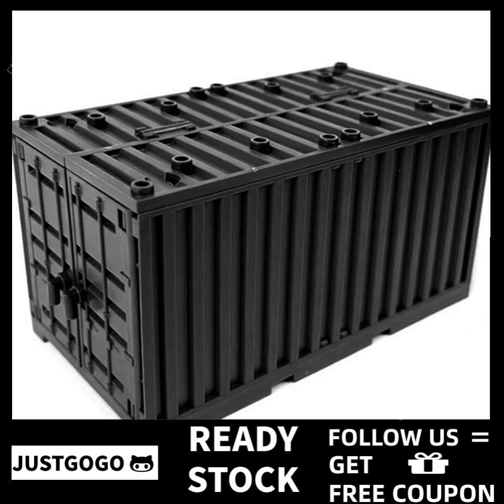 Justgogo Shipping Container Brick Toy Develop Imagination Building ...