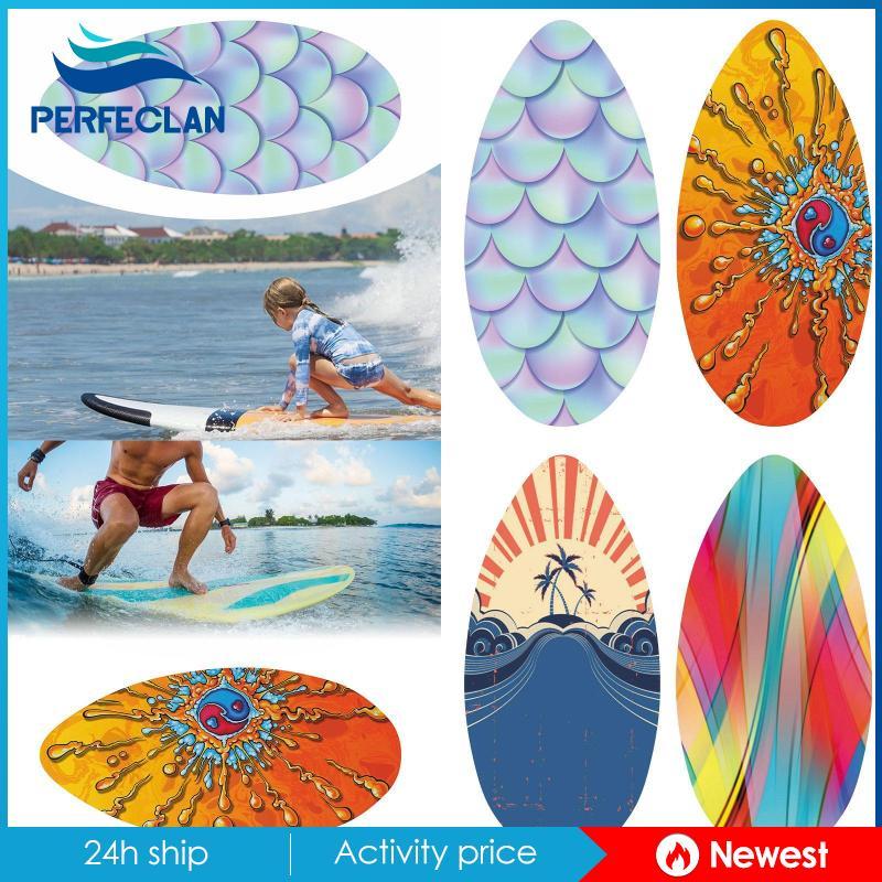 [Perfeclan] 41-inch Skimboard, Wooden Bodyboard, Lightweight And High ...