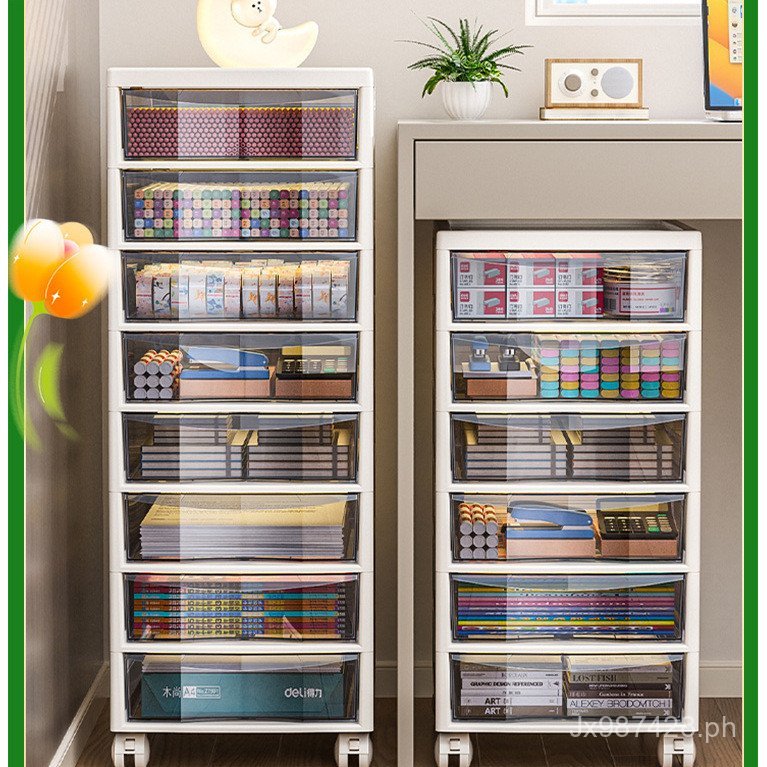 Office File Multi-layer Desktop Under Desk Storage Cabinet A4Drawer ...