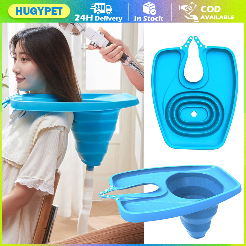 Hair Washing Basin Tray Folding Portable Hanging Shampoo Sink Bowl For ...