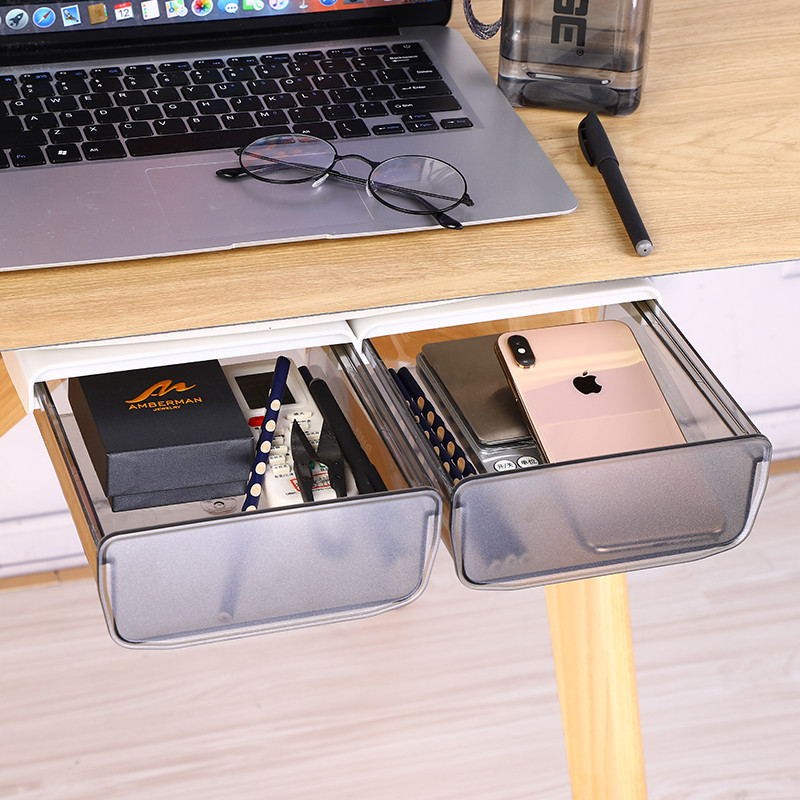 table organizers desk organizer drawer storage box Under-Table Drawer ...