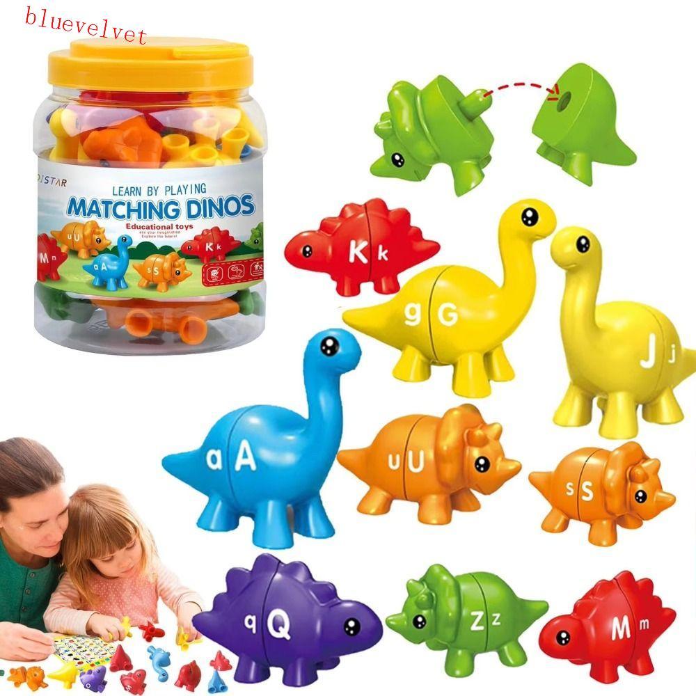 BLUEVELVET Letters Matching Letters Toy, Plastic Number Counting ...