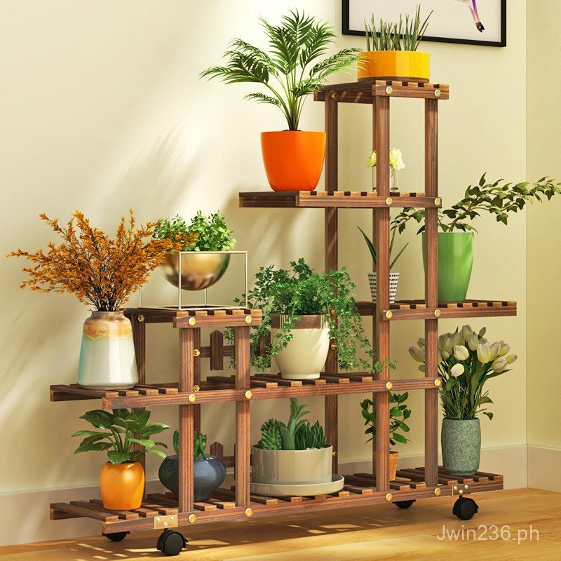 Indoor Living Room Multi-layer Succulent Flower Pot Stand Balcony ...