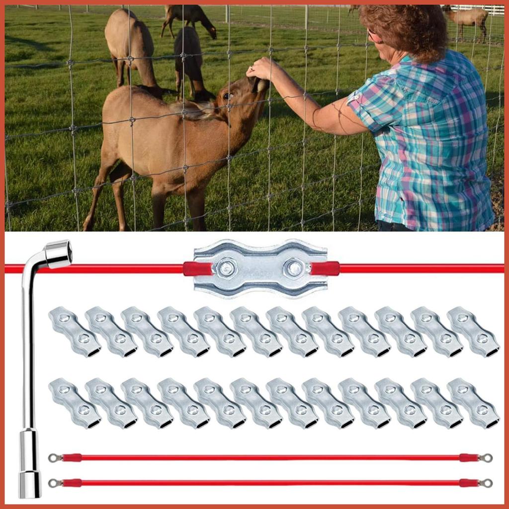 Poly Rope Fence Connector Agricultural Wires Splicer M5 Electric ...