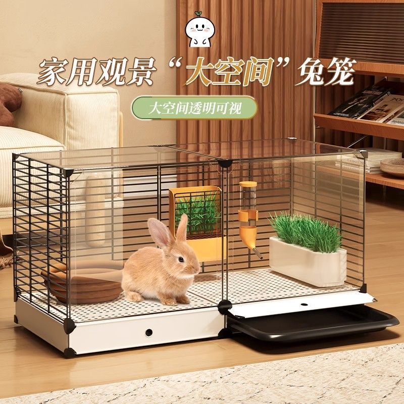 Rabbit Cage Dedicated Dwarf Rabbit Raising Small Pets Large Size ...